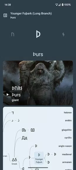Write in Runic (Runes writer) ဖန်သားပြင်ဓာတ်ပုံ 2