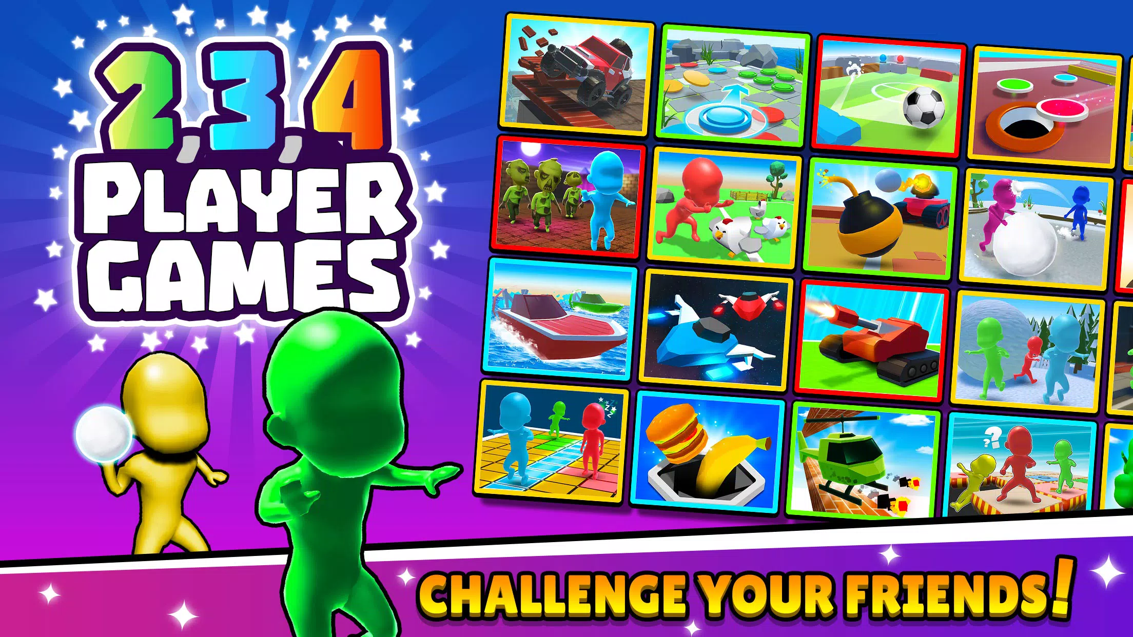 TwoPlayerGames 2 3 4 Player ภาพหน้าจอ 0