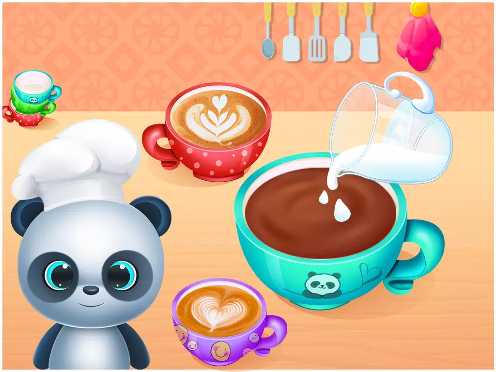 Animal Cafe Cooking Game 螢幕截圖 0