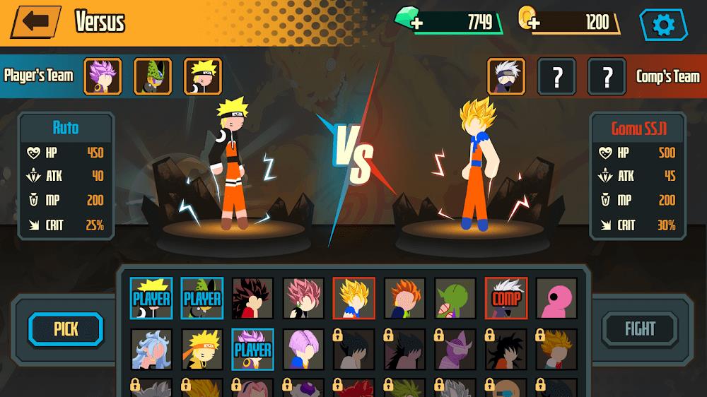 Stickman Dragon Fight - Super应用截图第3张