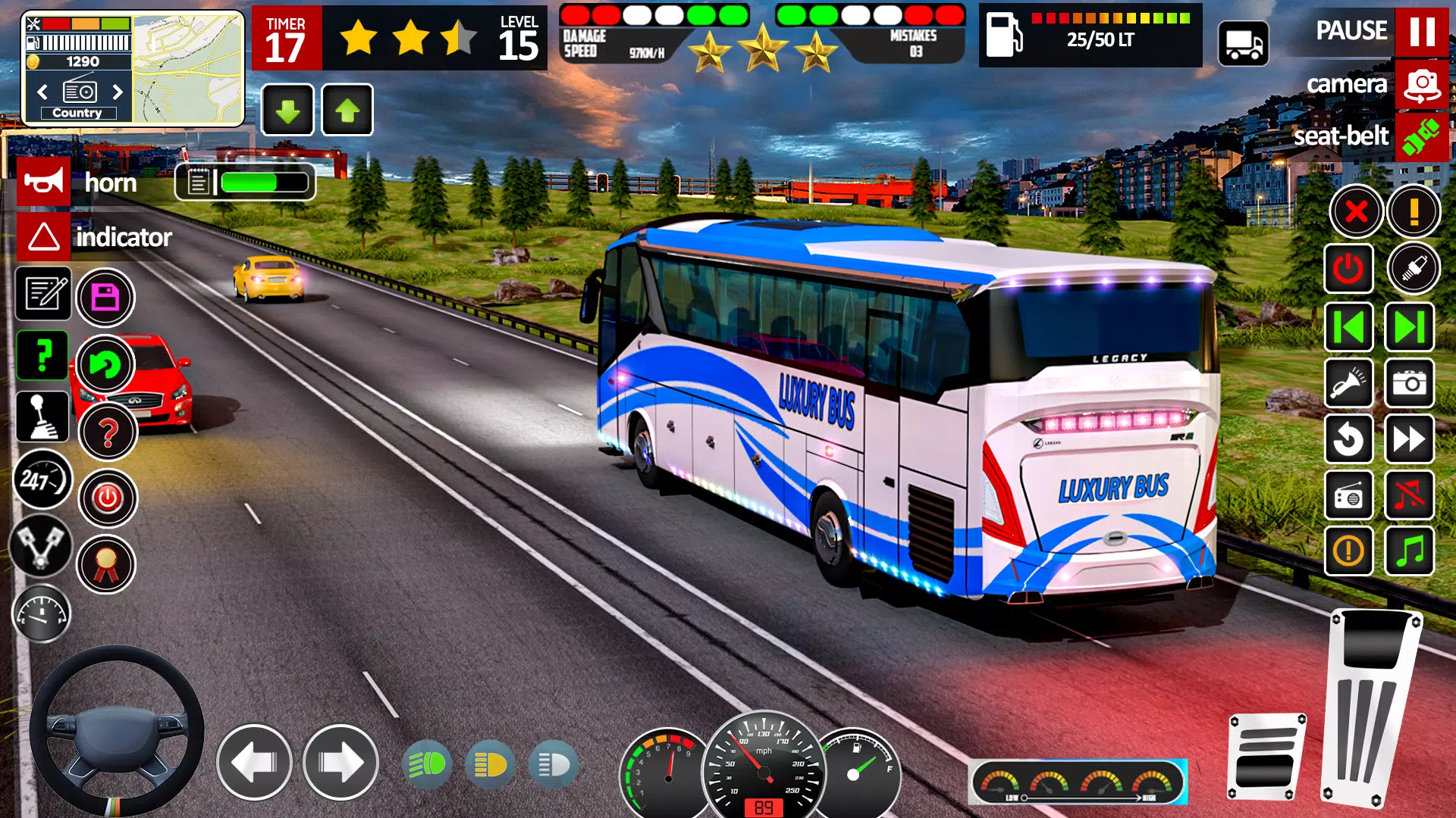 Bus Games City Bus Simulator Schermafbeelding 2