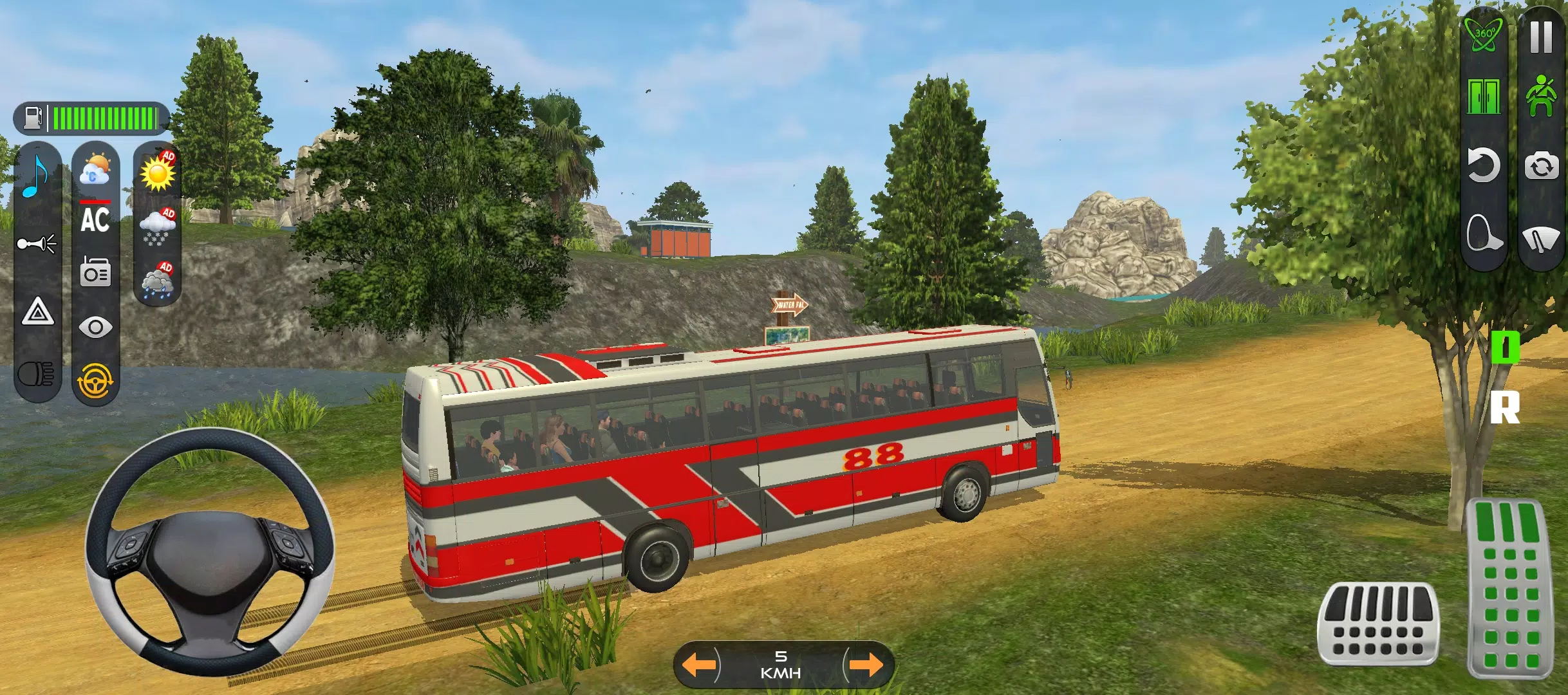 Offroad Bus: Coach Bus Driving ภาพหน้าจอ 2