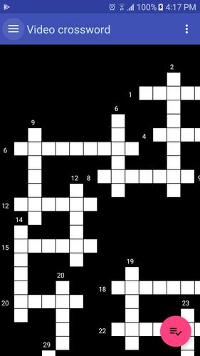 Video Crossword 螢幕截圖 0