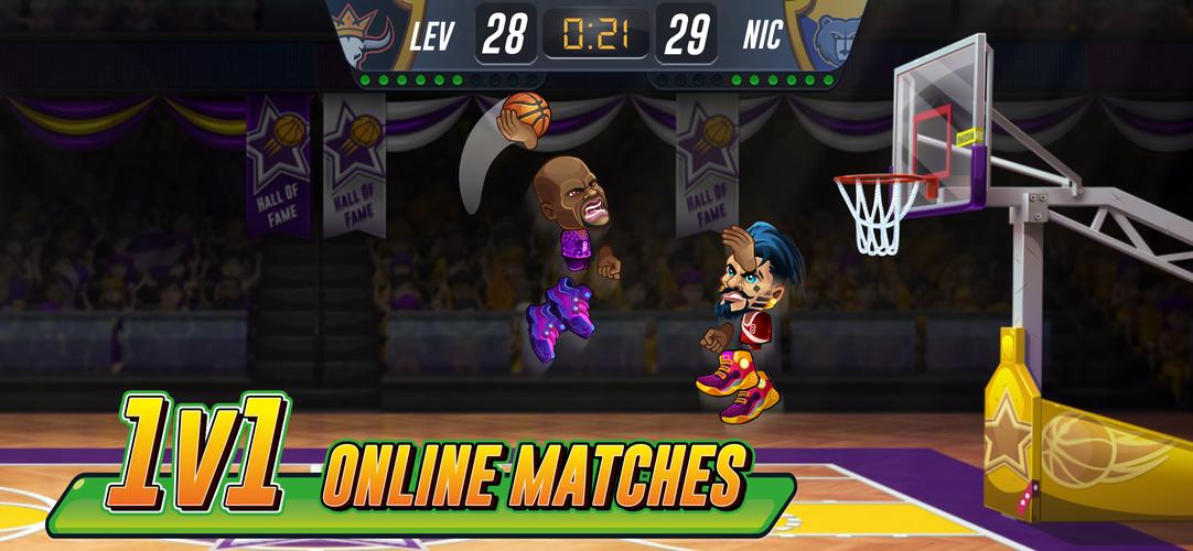 Basketball Arena: Online Game 螢幕截圖 0
