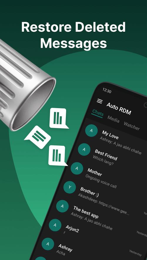 Auto RDM: Recuperar Mensajes Captura de pantalla 2