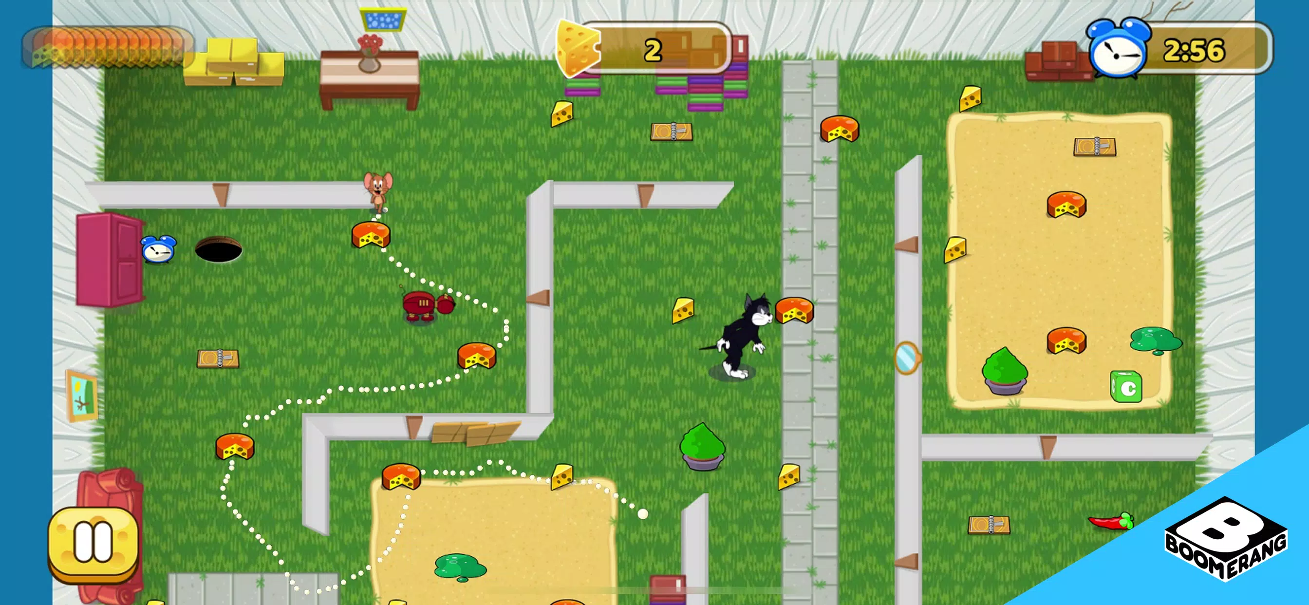 Tom & Jerry: Mouse Maze ภาพหน้าจอ 1