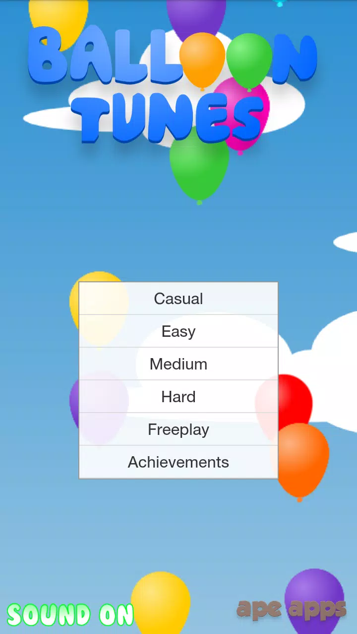 Balloon Tunes 스크린샷 2