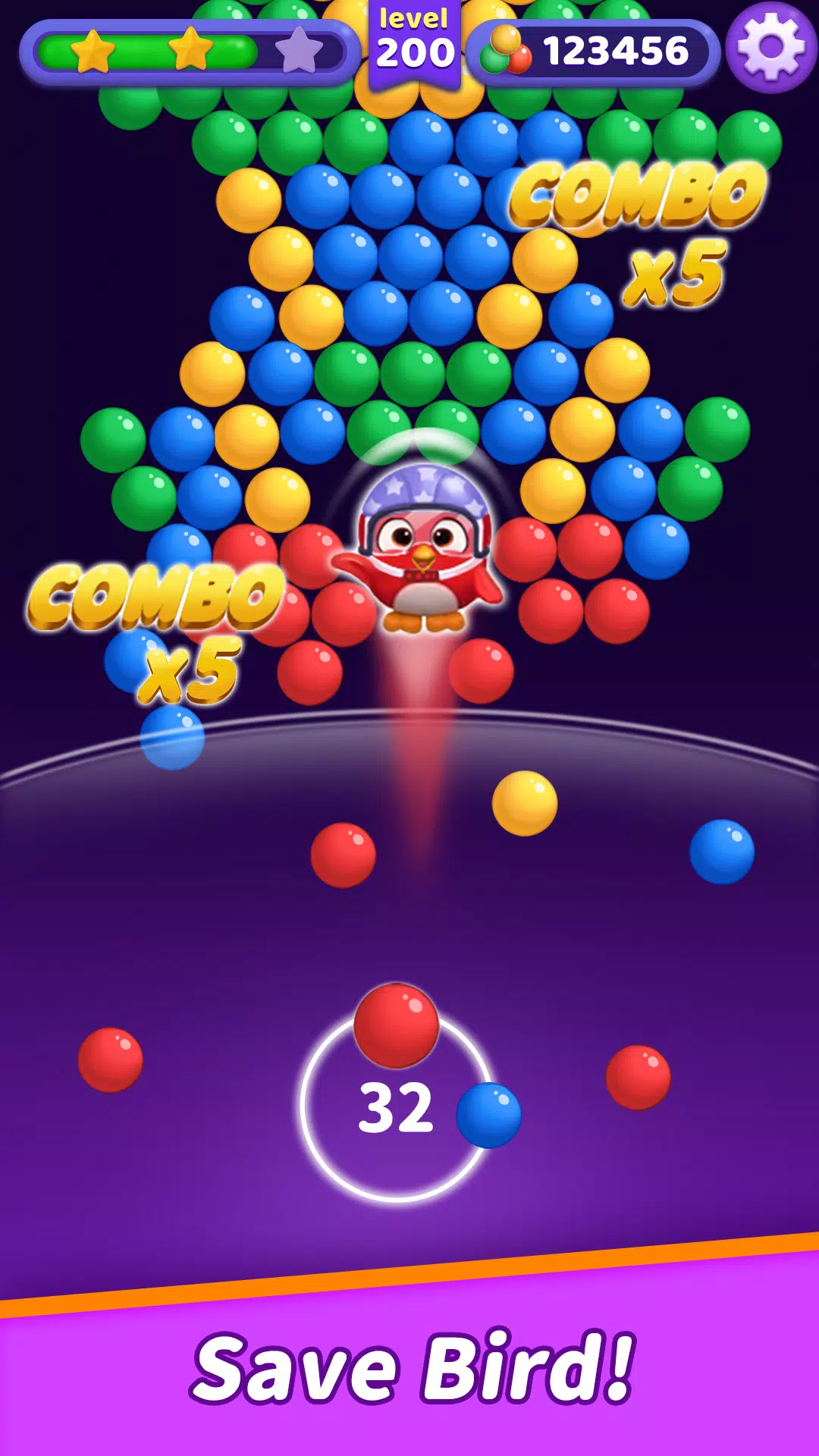 BubbleShooter Pop & Puzzle 螢幕截圖 3