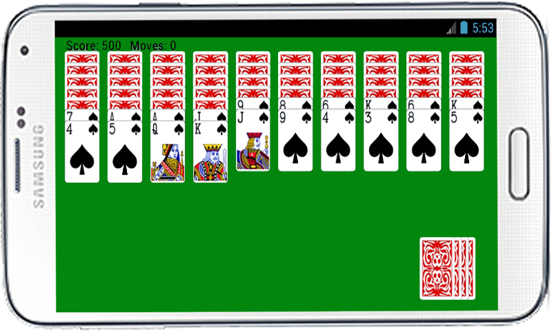 Spider Solitaire Card Game HD by Appsi スクリーンショット 1