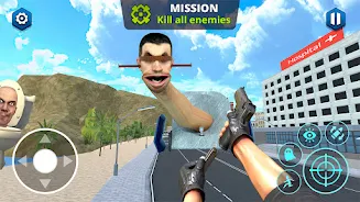 Toilet FPS Shooting: Skibd War应用截图第2张