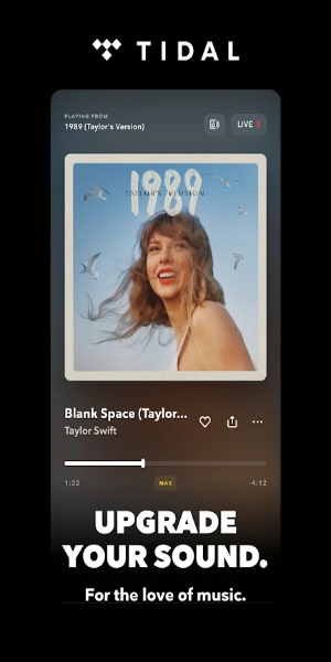 TIDAL Music: sonido HiFi Captura de pantalla 2