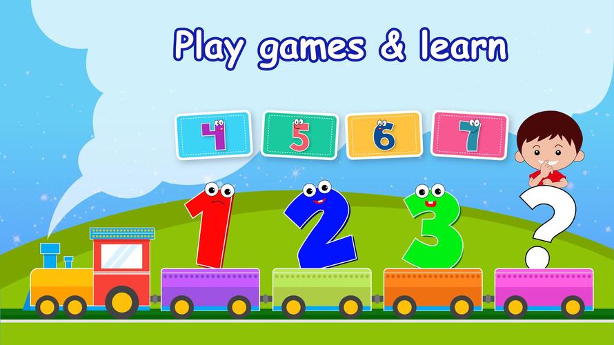 Kids Preschool Learning Games Captura de pantalla 1