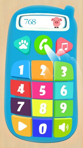 Baby Phone para niños: Números Captura de pantalla 1
