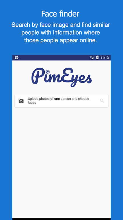 PimEyes 螢幕截圖 2
