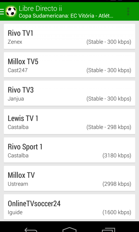 Libre Directo ii (RojaDirecta)应用截图第2张