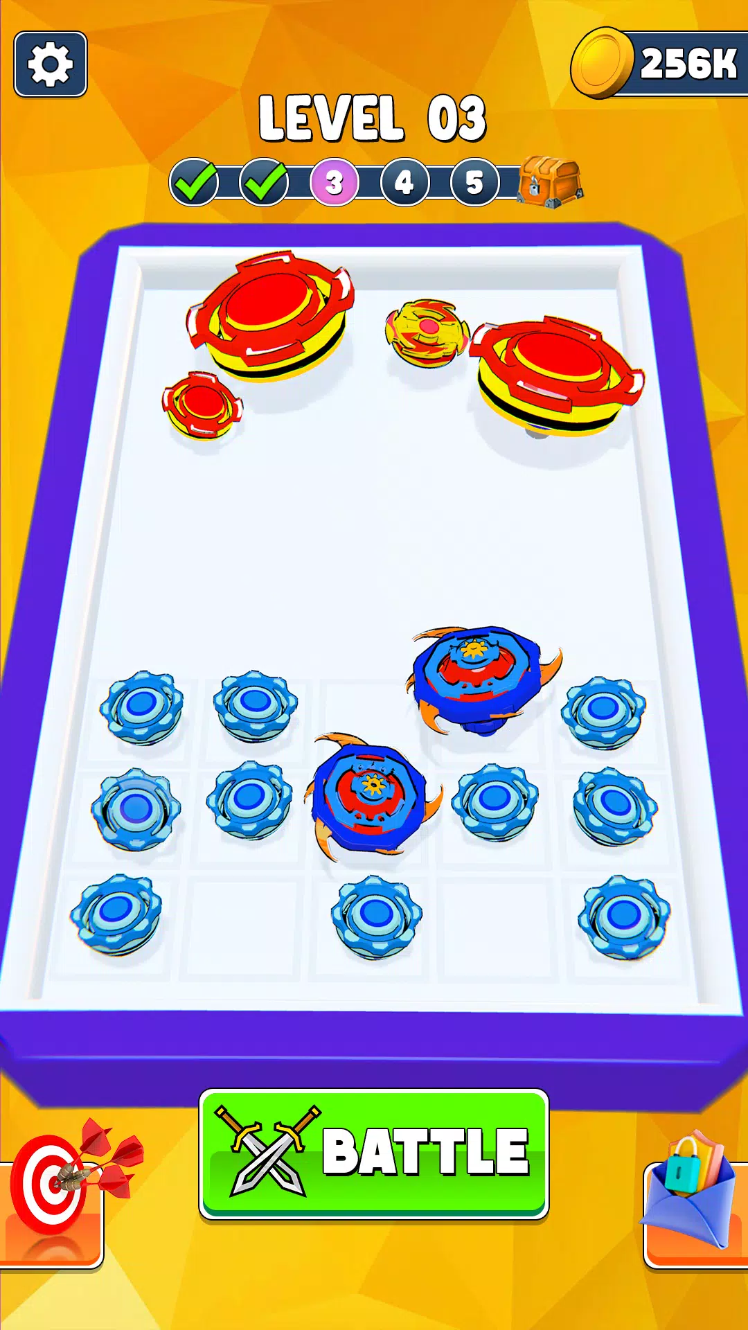 Merge & Battle Spinner Game Ảnh chụp màn hình 0