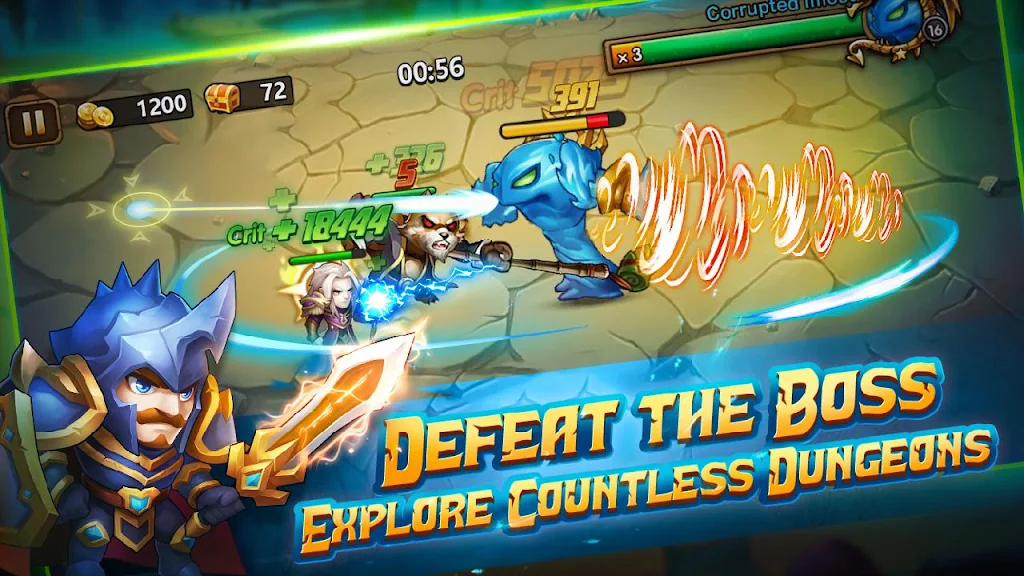 Magic Orcs: Free Battle RPG 스크린샷 1