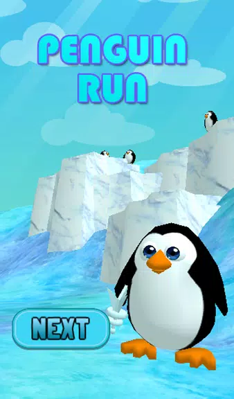 Penguin Run 3D ဖန်သားပြင်ဓာတ်ပုံ 0
