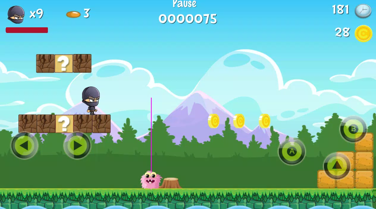Issam ninja world adventure Ảnh chụp màn hình 0