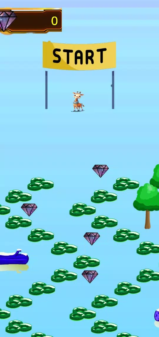Snowy Giraffe Adventure Tangkapan skrin 2