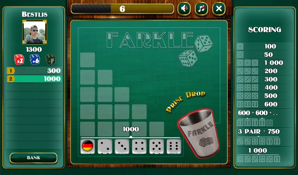 Farkle Zrzut ekranu 2