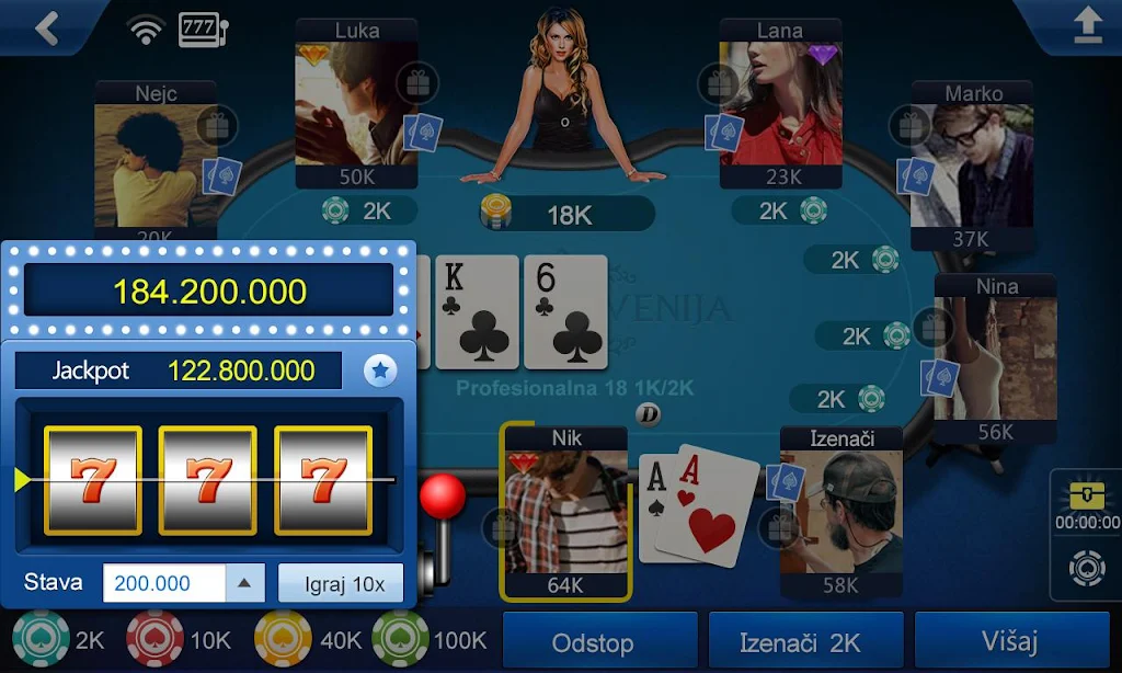 Poker Slovenia hd Screenshot 2