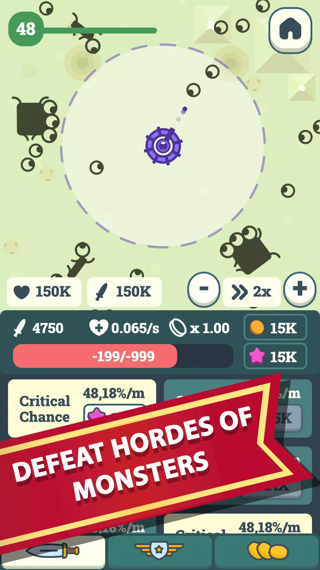 Idle Defender 스크린샷 0