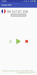 France VPN -Plugin for OpenVPN Captura de tela 0