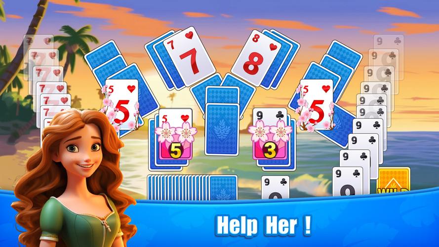 Cooking Solitaire TriPeaks 螢幕截圖 0
