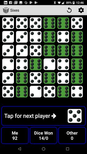 Sixes 스크린샷 2