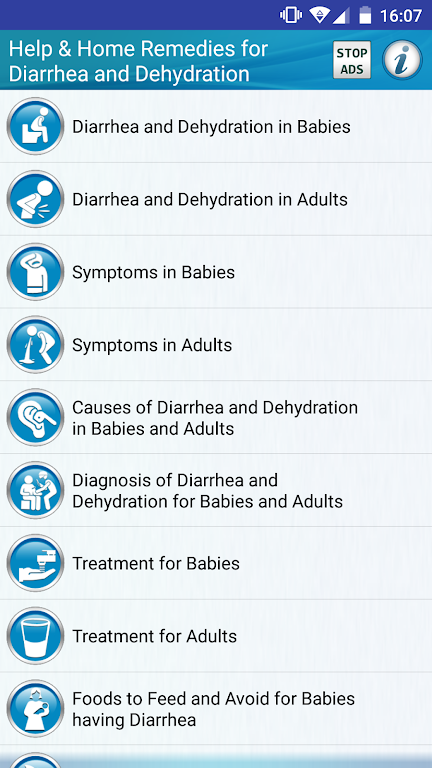 Diarrhea and Dehydration Help স্ক্রিনশট 0