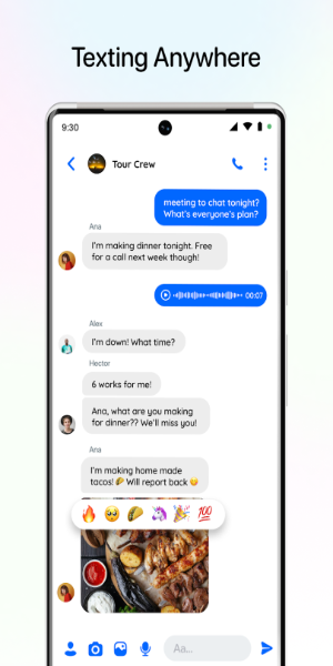 Messenger: Text Messages, SMS স্ক্রিনশট 0