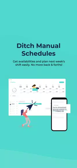 StaffAny Clock-In & Scheduling Captura de tela 0