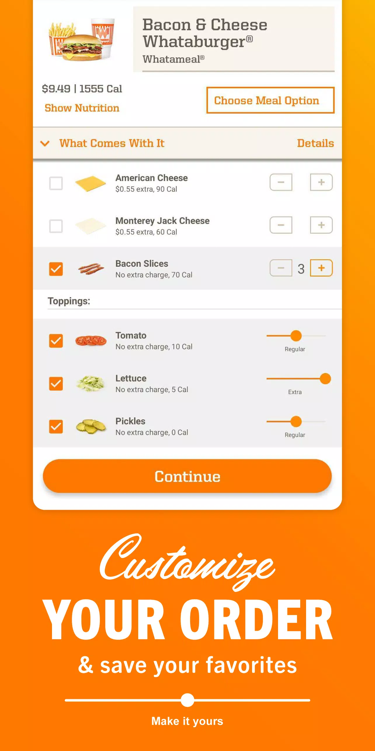 Schermata Whataburger 3