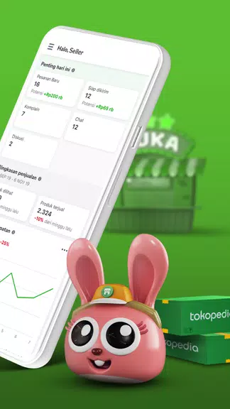 Tokopedia Seller Capture d'écran 1