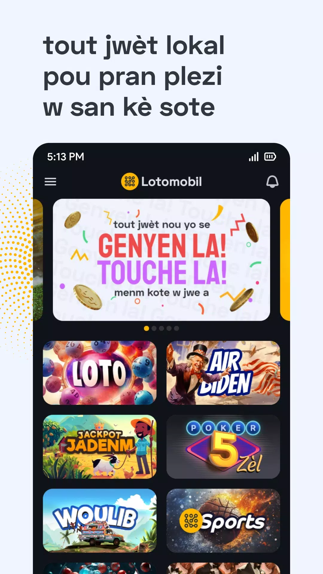 Lotomobil Sports & Bolet 螢幕截圖 0