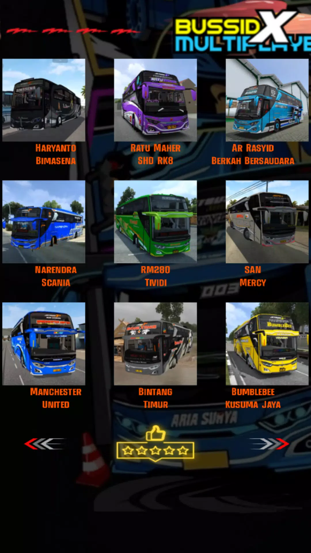 Mod Bussid X Multiplayer ဖန်သားပြင်ဓာတ်ပုံ 3