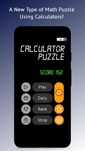 Calculator Puzzle Tangkapan skrin 0