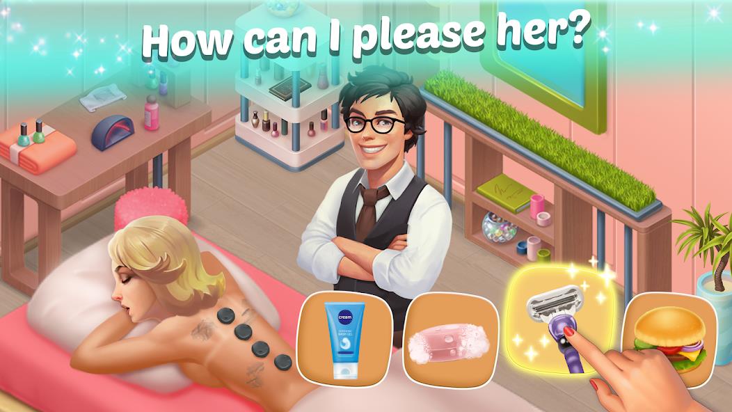 Family Hotel: love & match-3 Mod 螢幕截圖 0