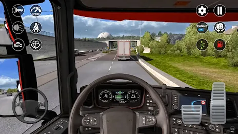 Euro Cargo Truck Simulator Pro 螢幕截圖 1