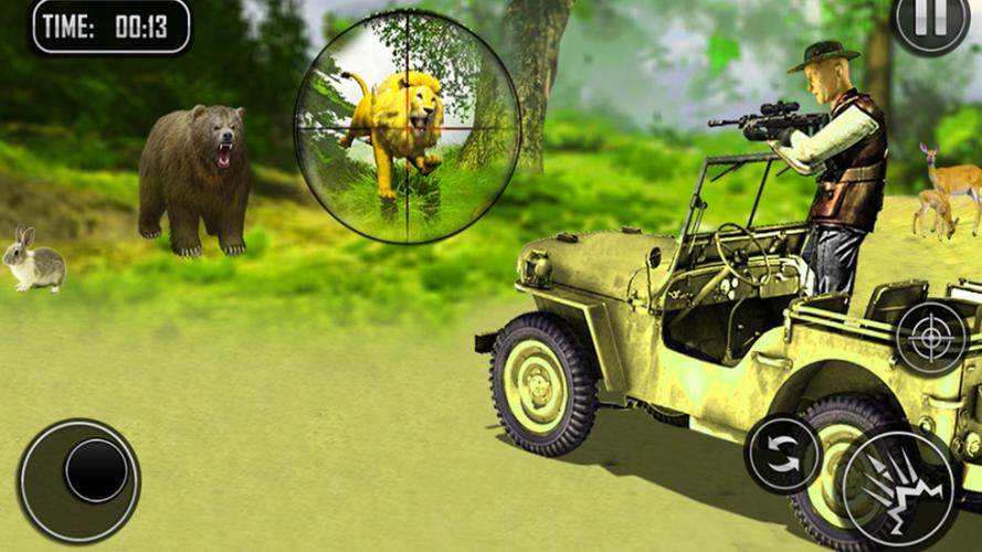 Sniper Shooter Jungle Hunter 螢幕截圖 3