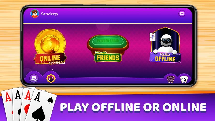 Callbreak Multiplayer Capture d'écran 3