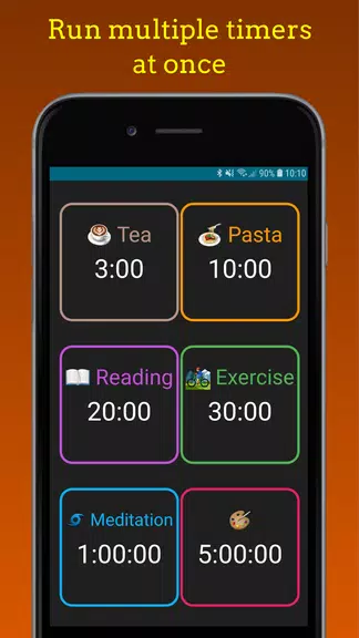 Timer: Multi Timer Captura de pantalla 1