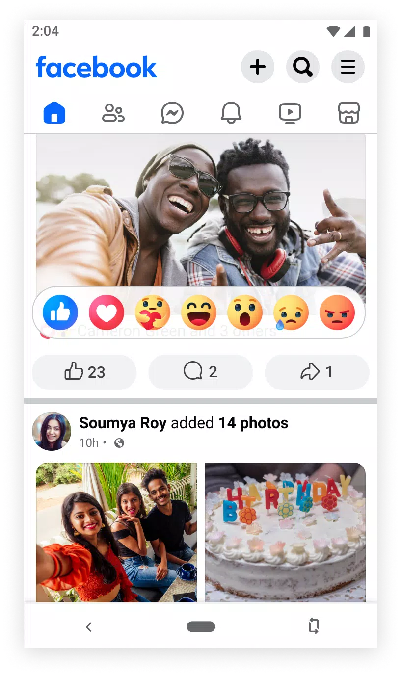 Facebook Lite Ảnh chụp màn hình 1