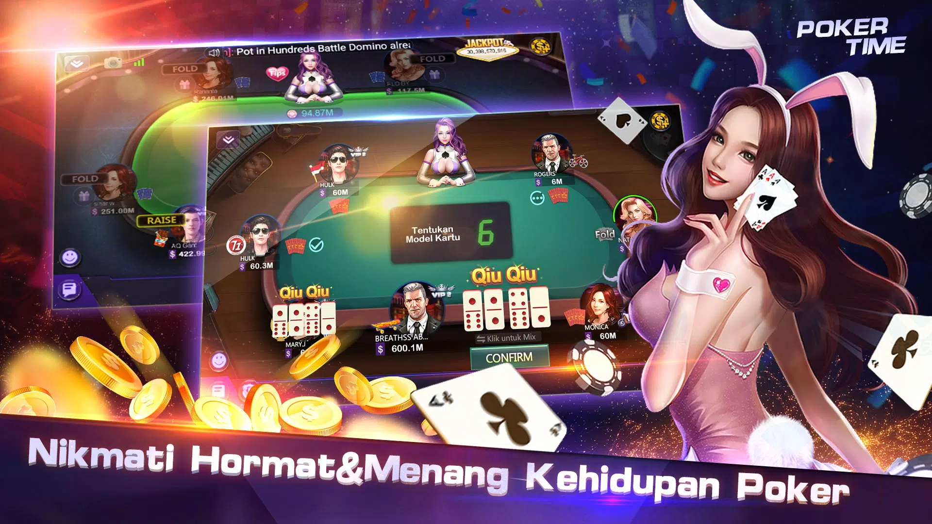 Schermata Poker Time 3