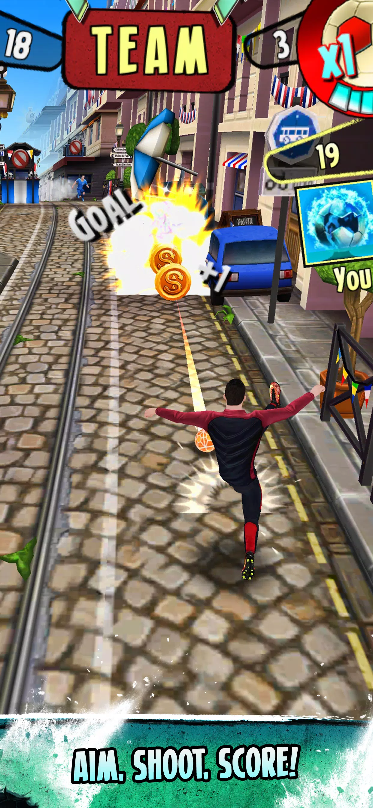 Ronaldo: Kick'n'Run Football Скриншот 3