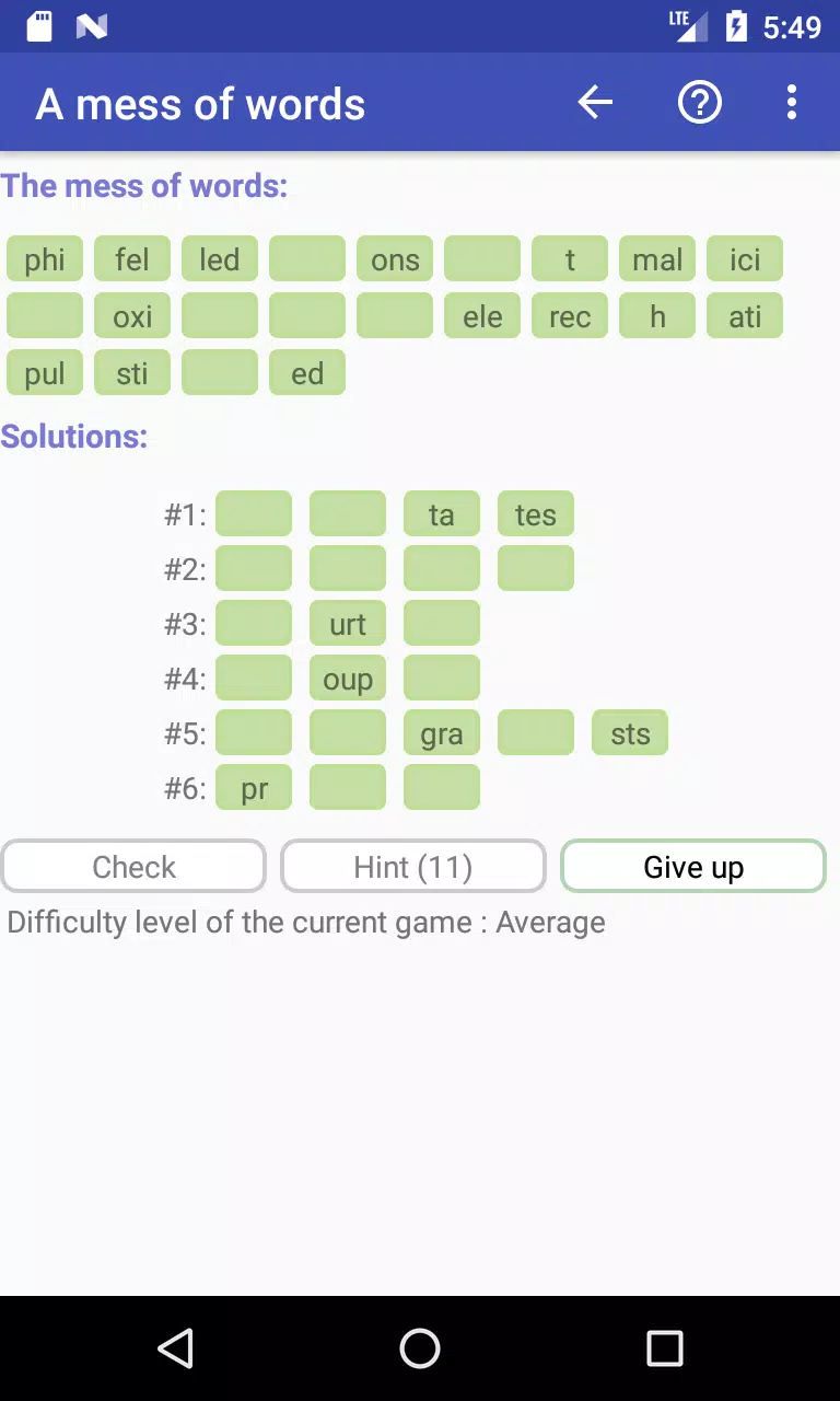 WGC Word Game Collection Zrzut ekranu 3