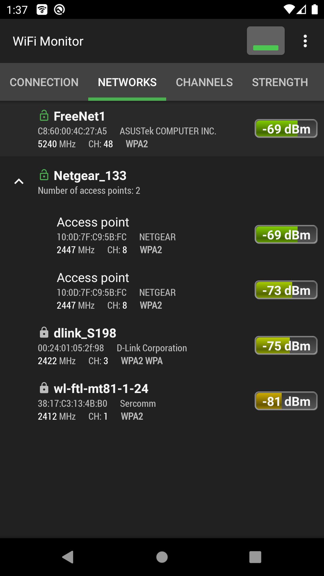 WiFi Monitor: network analyzer স্ক্রিনশট 2