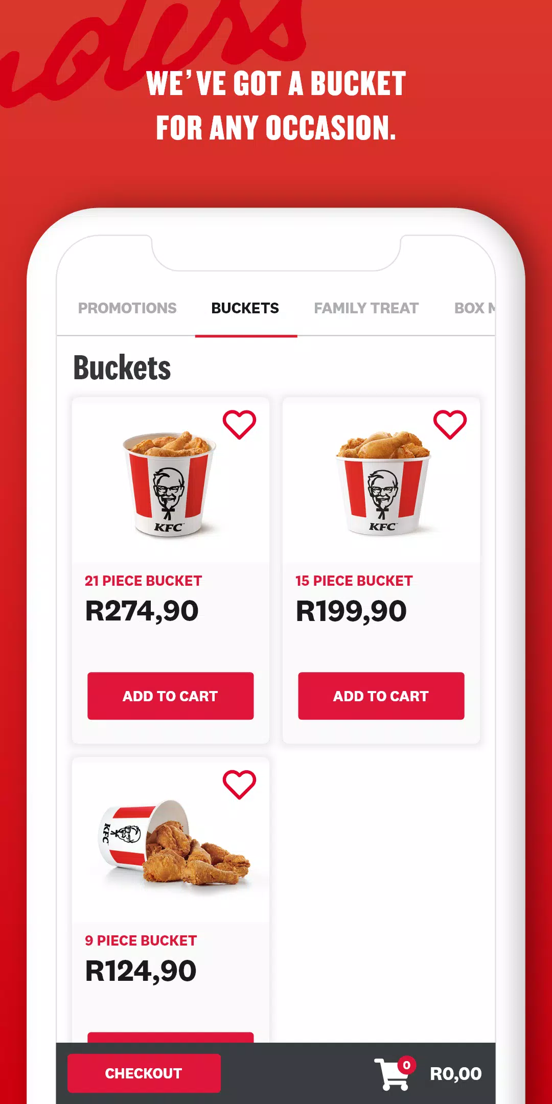 KFC South Africa应用截图第2张