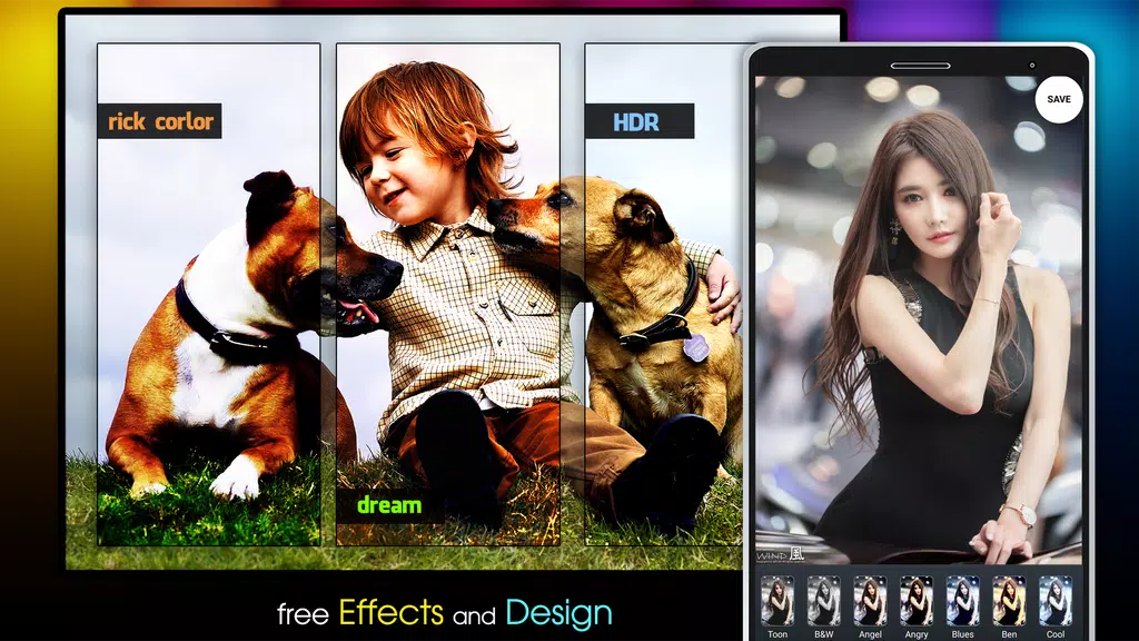 HD Photo Editor ဖန်သားပြင်ဓာတ်ပုံ 3